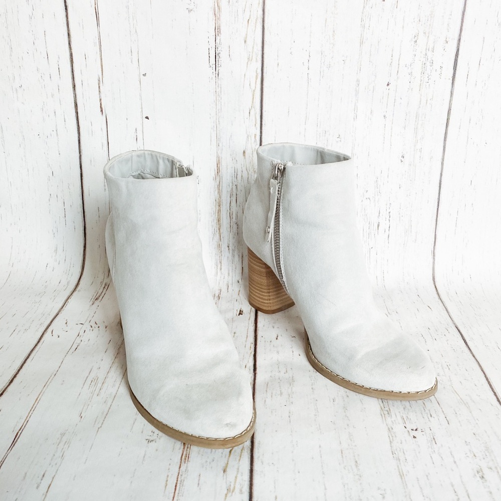 Faux Suede Booties